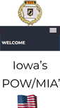 Mobile Screenshot of iowapowmia.org