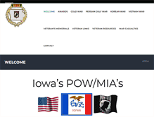 Tablet Screenshot of iowapowmia.org